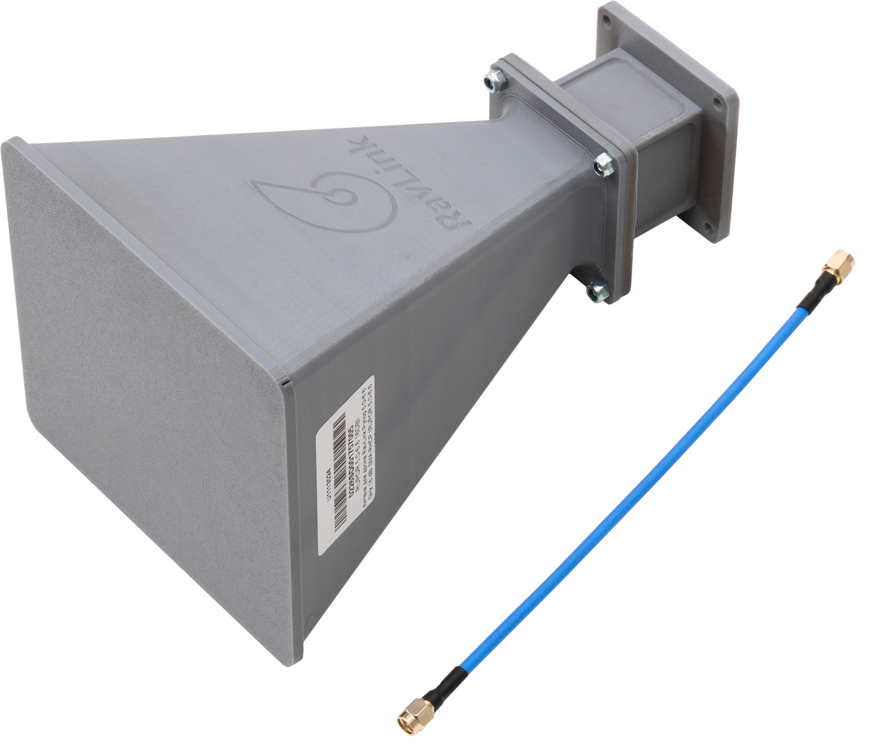 Антена для дрона RavLink Рупор 5.0-6.6 GHz 16 dBi SMA RHCP (RUPOR 5.0-6.6 16DBI)